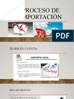 Proceso DE Importación