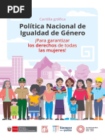 Politica Nacional de Igualdad de Genero