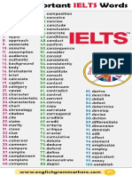 200 Important IELTS Words