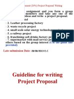 Group Assignment (20%) - Project Proposal