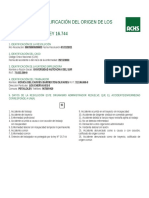 Resolución de Calificación Del Origen de Los Accidentes y Enfermedades Ley 16.744 ACHS