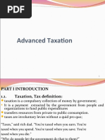 Part I Introduction To Taxation