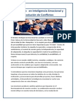 Diplomado en Inteligencia Emocional Y Resol de Conflictos