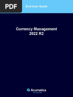 AcumaticaERP CurrencyManagement