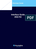 AcumaticaERP InterfaceGuide