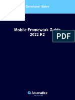 AcumaticaERP MobileFrameworkGuide