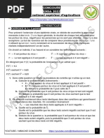 Concours Ensa 2022 MATHS