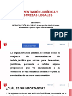 Sesión 1 Argumentación - Introducción Al Curso