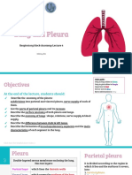 Lecture (4) Anatomy of Lung & Pleura