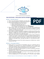 Guia de Estudos - Psicologia Positiva Integrativa