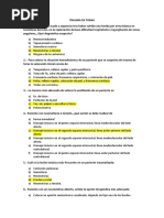 Trauma de Torax Banco de Preguntas