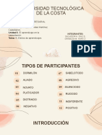 Tipos de Participantes