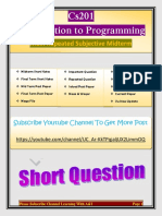 Cs201 Midterm Subject