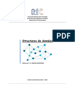 Structures de Données: Université Mohammed V de Rabat École Normale Supérieure de Rabat Département D'informatique