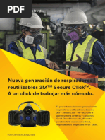 Nueva Media Cara HF800 Niosh 3M