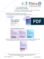 Guia de Instalación Visual Studio