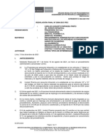 Órgano Resolutivo de Procedimientos Sumarísimos de Protección Al Consumidor #2 Sede Lima Sur EXPEDIENTE #2044-2021/PS2