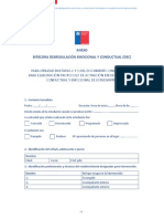 Bitácora Desregulación Emocional y Conductual (Dec)