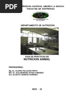 Guía Nutrición Animal Practicas