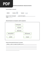 Cuestionario de Descripcion y Analisis de Puestos 1