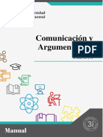 Manual de Comunicación y Argumentación Unidad III 2023