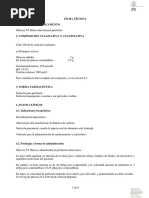 Ficha Técnica 1. Nombre Del Medicamento