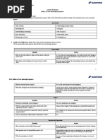 ACTIVITY Worksheet 1 - Reflect On Your Internship Experience