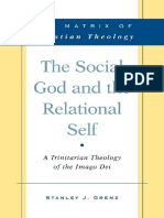 The Social God and The Relational Self - A Trinitarian Theology of The Imago Dei