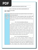 Jurnal Refleksi - MK Proyek Kepemimpinan II