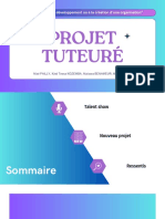 Projet Tuteuré: SAE "Contribuer Au Développement Ou À La Création D'une Organisation"