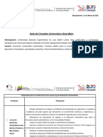 UNELMLK Y UCVAG Sistematizacion de La Nueva Ley de Educacion Universitaria 2022