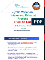 Exhaust and Inlet Process