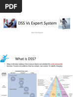 DSS Vs Expert System