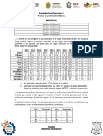 Problemario - Pronósticos - 2021