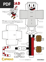 Cuphead Paperfoldable