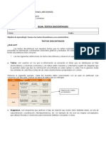 Guía N° 3 Textos Discontinuos 1ro Medio