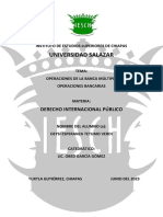 Operaciones de La Banca Multiple o Comercial