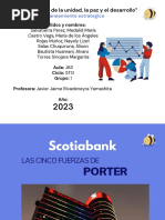 Cinco Fuerzas de Porter (SCOTIABANK)