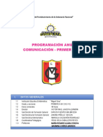 Programación Primero 2022-Comunicación