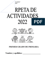 Carpeta de Actividades 1°G Marzo