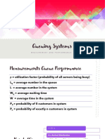 Queuing Systems