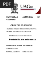 Portafolio de Evidencia