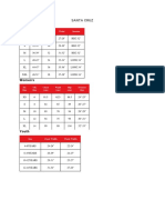 Santa Cruz Clothing Size Chart