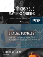 Científicos y Sus Mayores Aportes