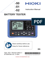 BT3554 - Hioki - Tester Manual