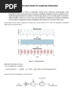 AM Modulation and Demodulation