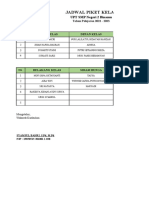 Jadwal Piket