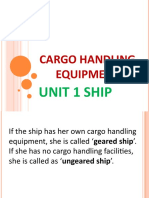 Cargo Handling Equipment