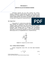 Perc - 10 Rangk. Collector Feedback Biasing