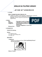 Banghay Aralin Sa Filipino Grado 10